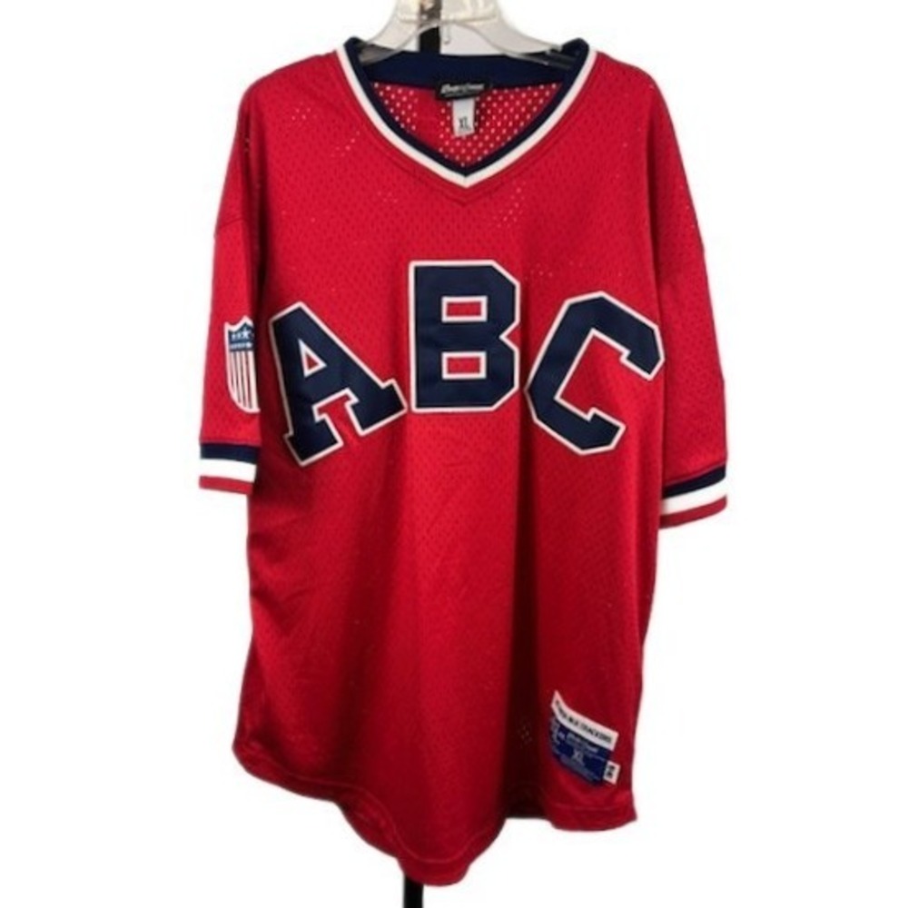 Rings & Crwns Jersey Men's‎ Size XL #44 Atlanta Black Crackers V-Neck 1920 NL